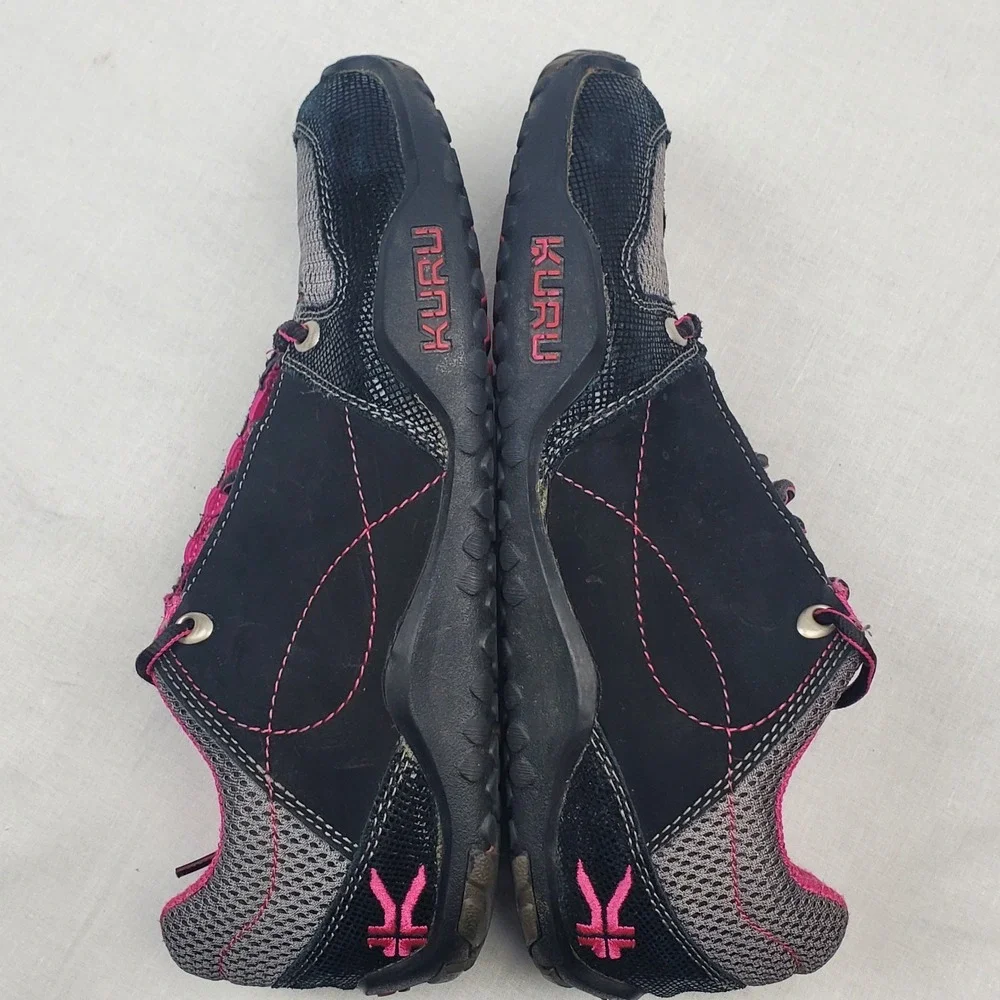Kuru Kruzr II Hiking Walking Orthopedic Shoes Sneakers Womens Size 9 Black Pink